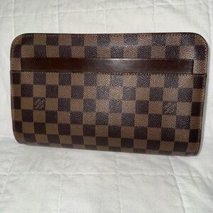 Louis Vuitton Saint Louis Clutch Bag with Strap